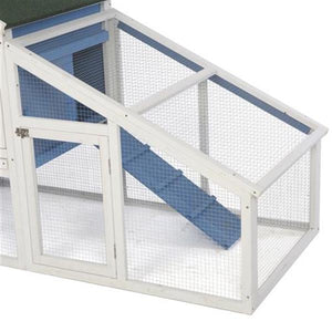 Emmett Star™ Cozy Chicken Coop & Run (up to 4 chickens)