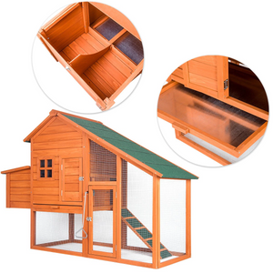 Emmett Star™ Suburban Chicken Coop & Run (up to 4 chickens)