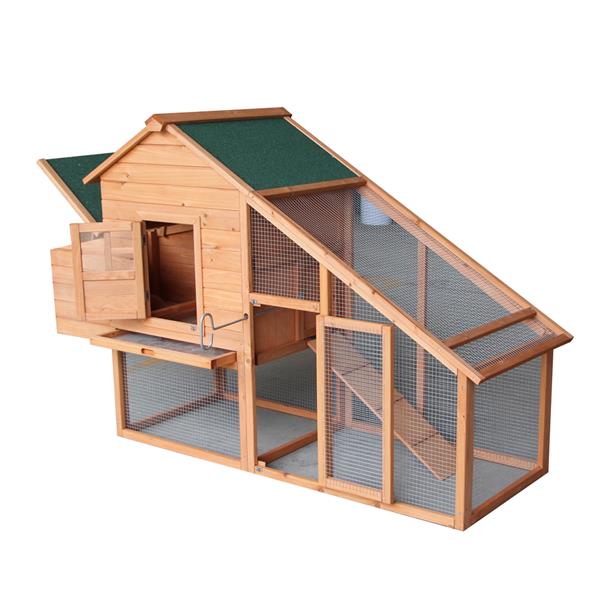 Emmett Star™ Country Chicken Coop & Run (up to 4 chickens)