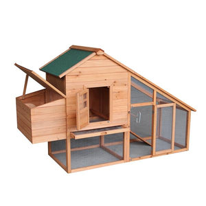 Emmett Star™ Country Chicken Coop & Run (up to 4 chickens)