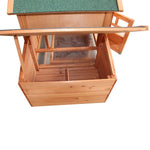 Emmett Star™ Country Chicken Coop & Run (up to 4 chickens)