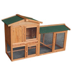 Emmett Star™ Split Level Chicken Coop & Run (up to 3 chickens)