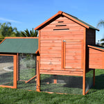 Rugged Ranch™ Raised Wood Chicken Coop (Up to 6 chickens)