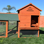 Rugged Ranch™ Raised Wood Chicken Coop (Up to 6 chickens)