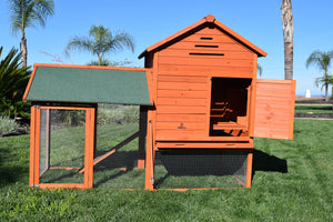 Rugged Ranch™ Raised Wood Chicken Coop (Up to 6 chickens)