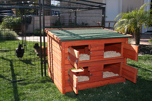 Rugged Ranch™ Wood Chicken Hutch