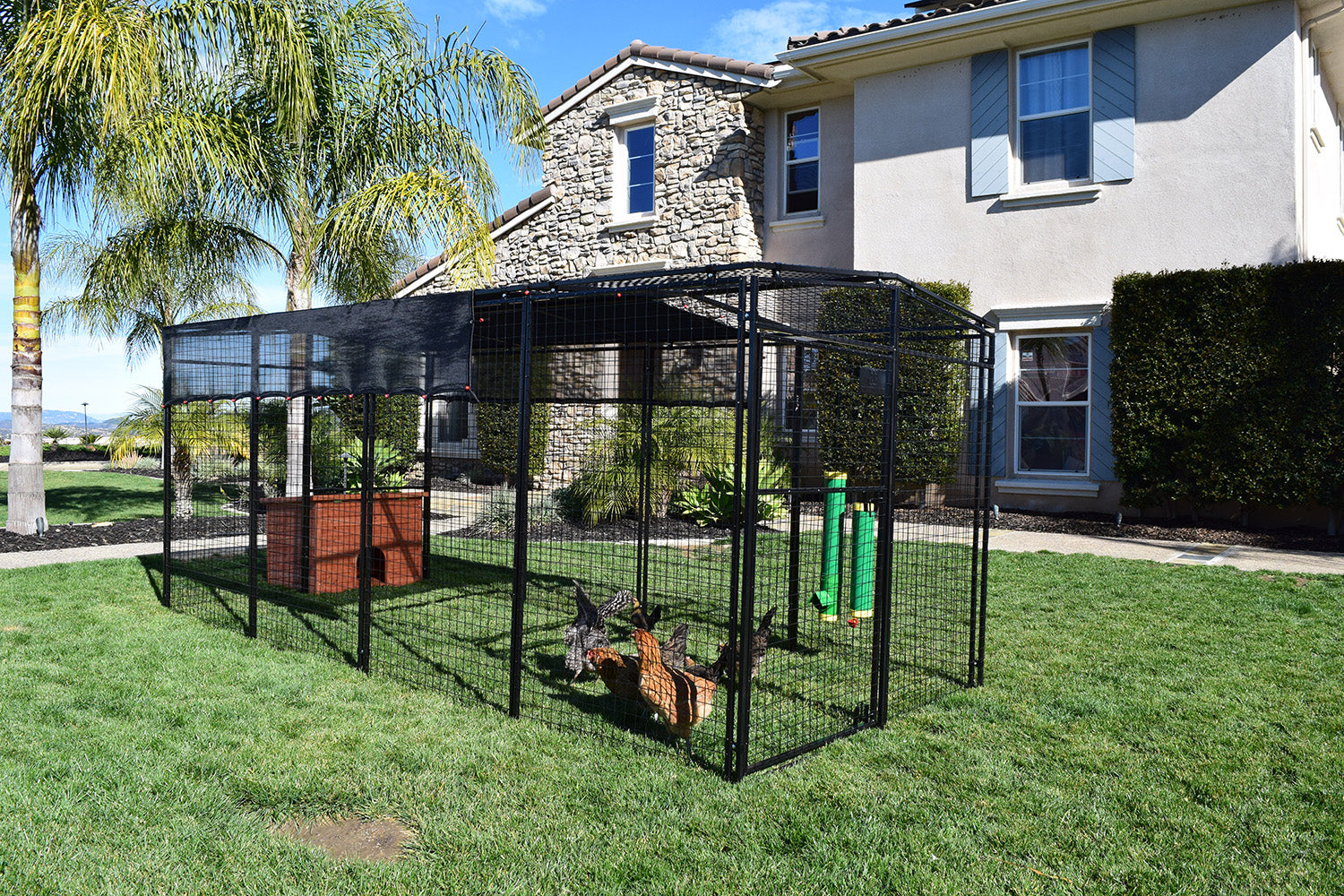 Rugged Ranch™ Wood Chicken Hutch