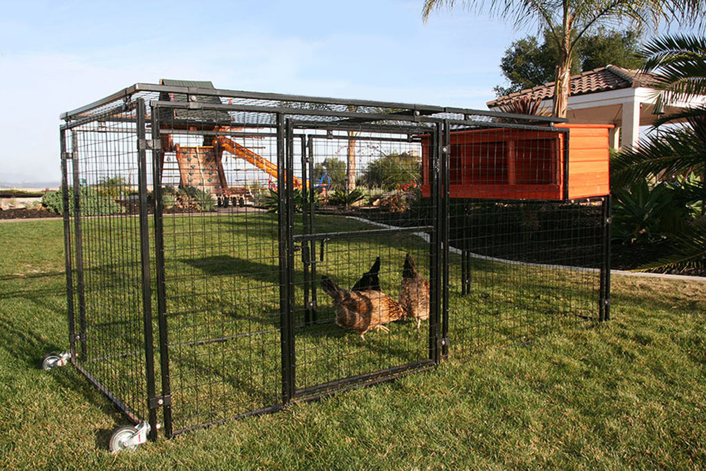 Rugged Ranch™ Spring Fling Mobile Coop (up to 9 chickens)